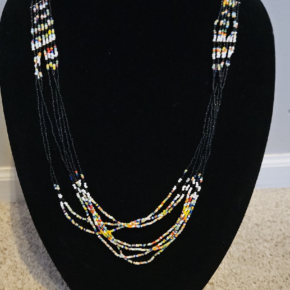 Multicolor Beaded Necklace